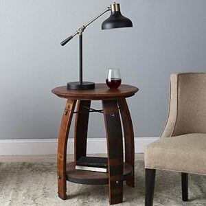 The Ultimate Party Store - Wine Barrel End Table