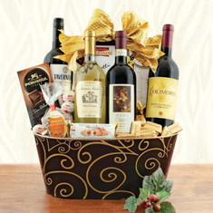 Wine Fruit Gift Baskets Bella Italia Vino Wine