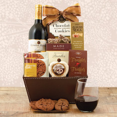Wine Fruit Gift Baskets Cabernet Chocolate